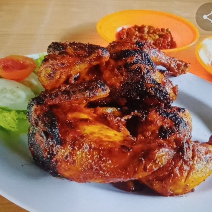 Ayam Bakar Tanpa Nasi