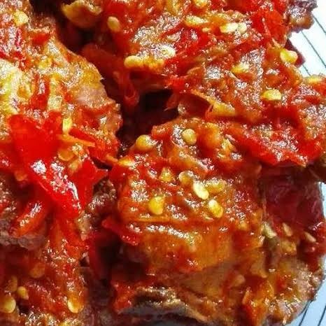 Nasi Ramas Ayam Balado