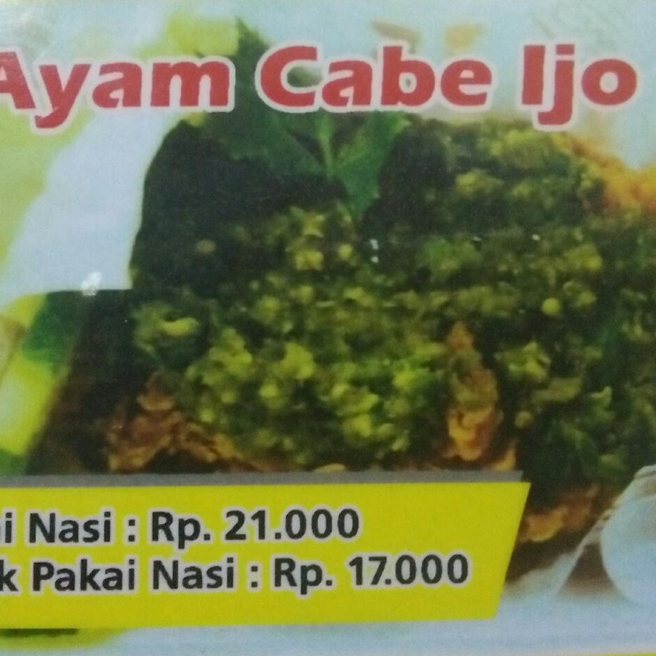 Ayam Cabe Hijau