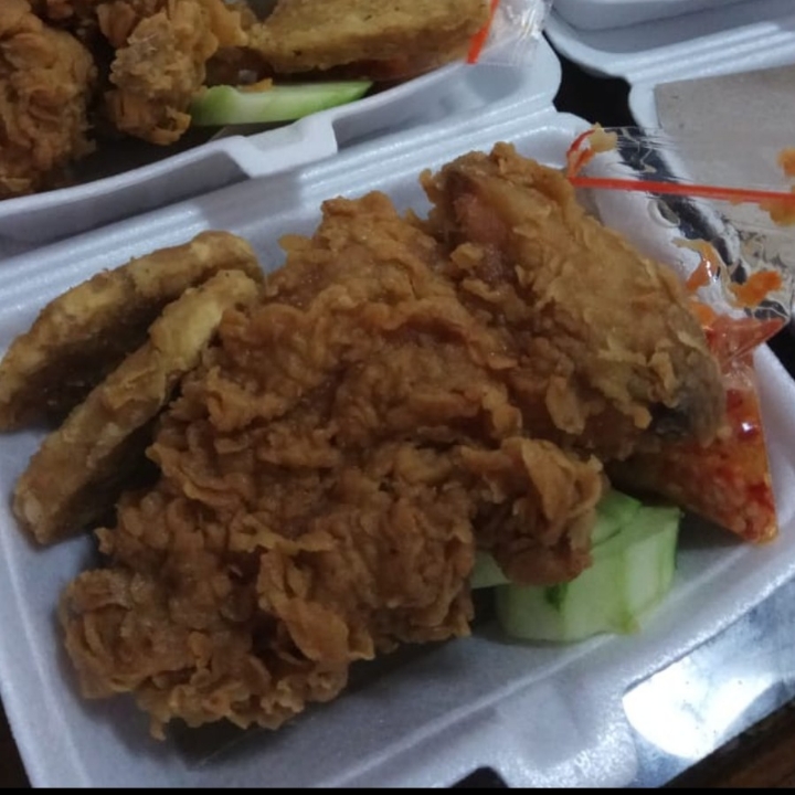 Ayam Crispy Sambal Geprek 