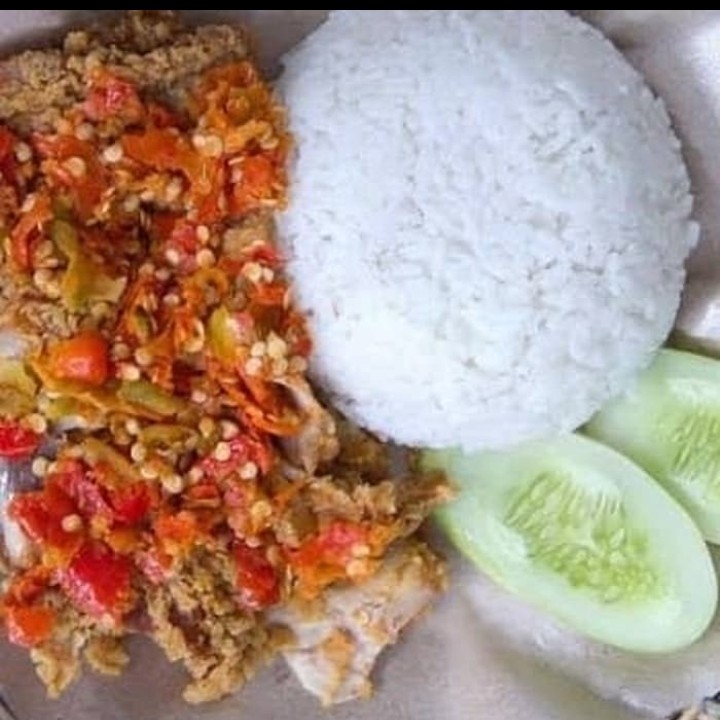 Ayam Geprek Biasa