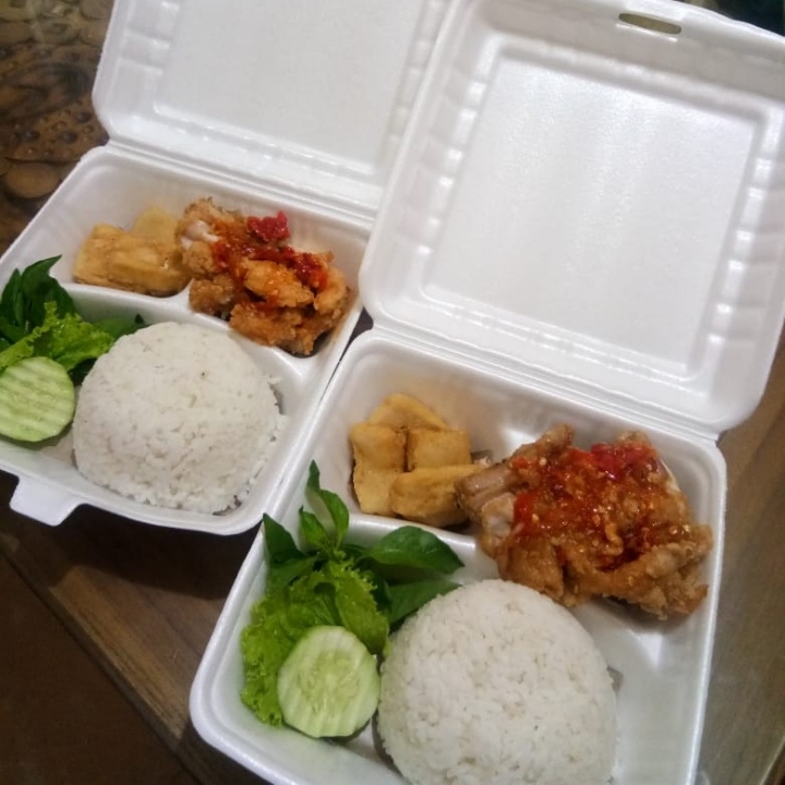 Ayam Geprek Biasa