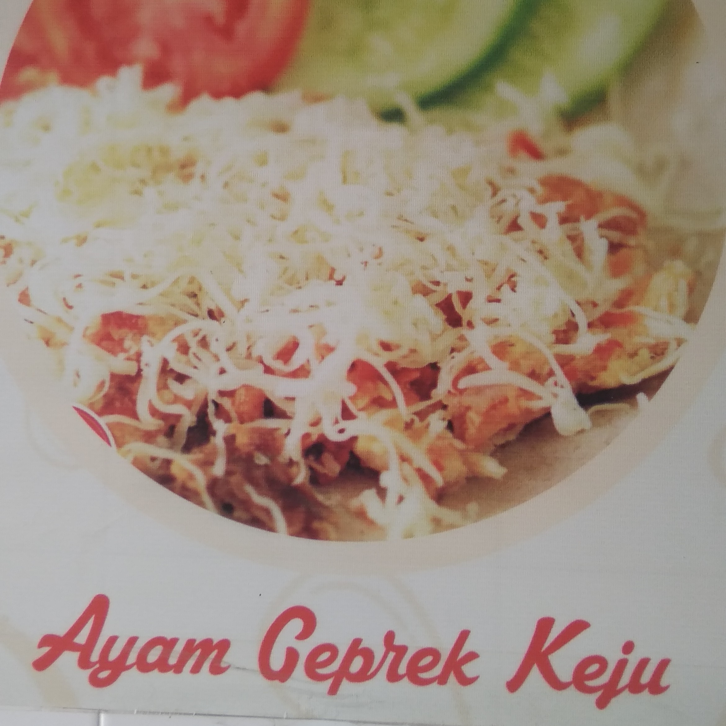 Ayam Geprek Keju