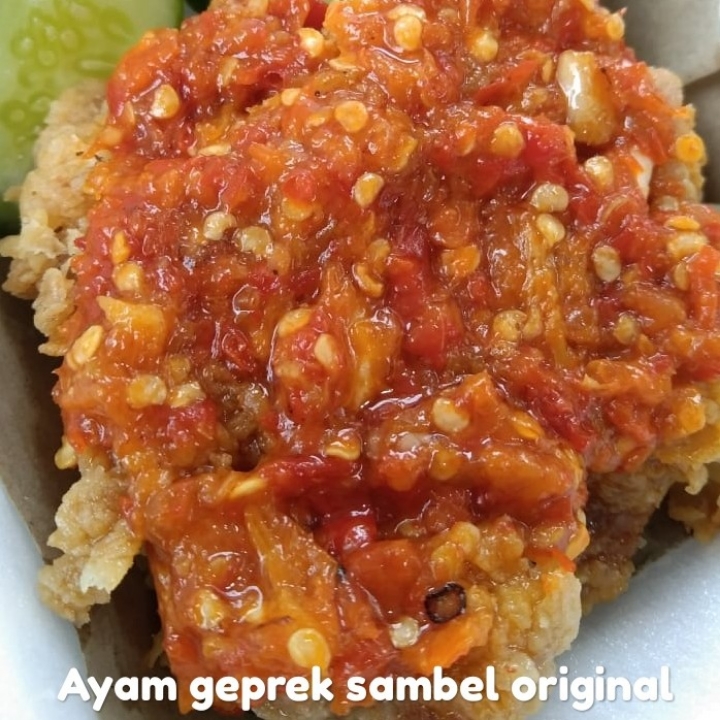 Ayam Geprek Sambel Original