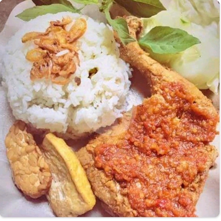 Ayam Geprek Krispy Sambal Bawang