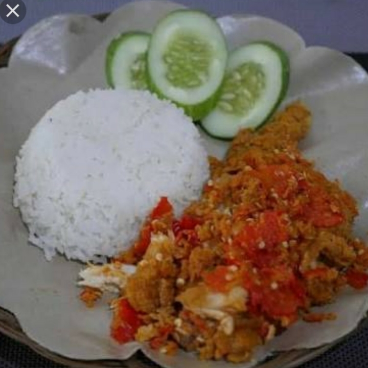 Paket Ayam Geprek Makcik Original