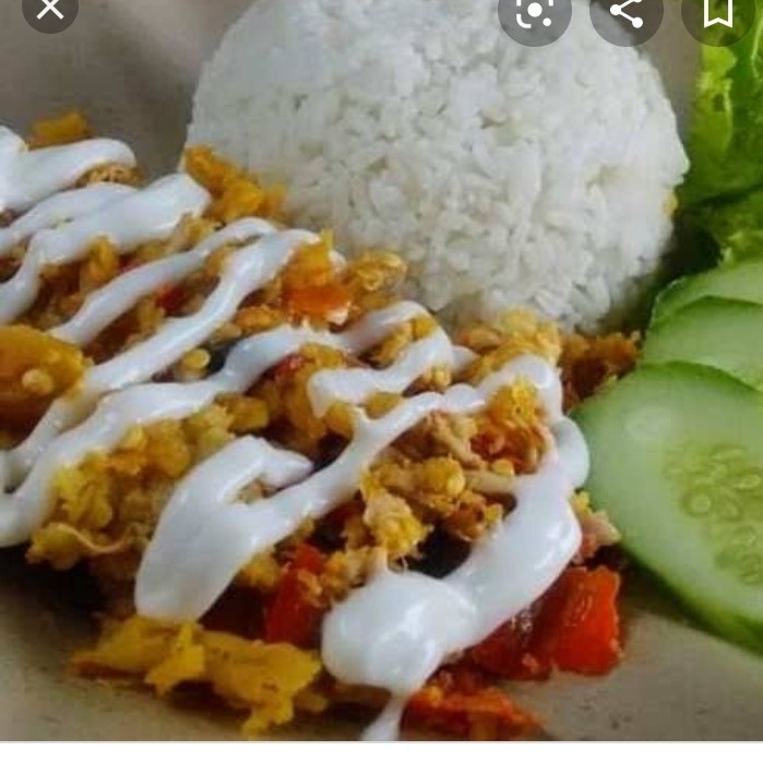 Ayam Geprek Mayonaise