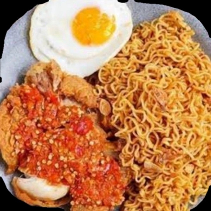 Ayam Geprek Mie Telur