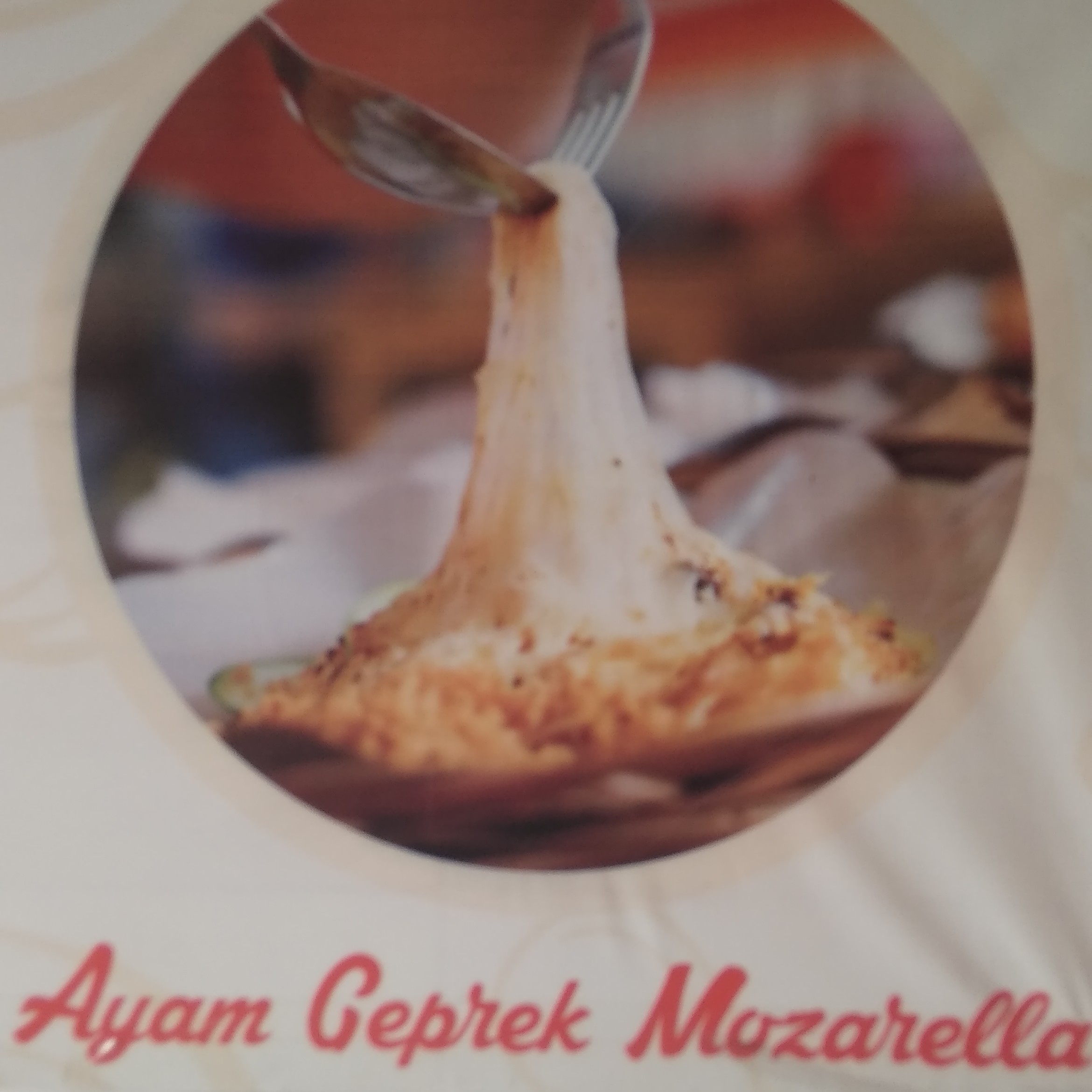 Ayam Geprek Mozarella