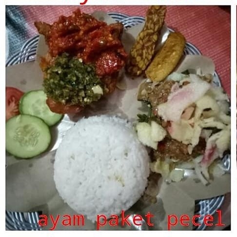 Ayam Geprek Nasi Pecel