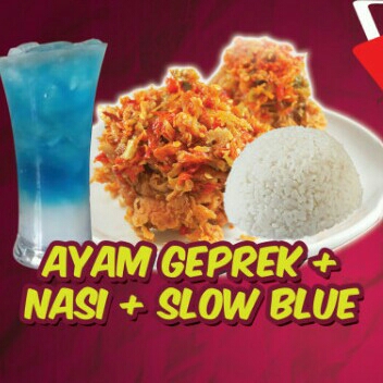 Ayam Geprek Nasi Lemon Tea