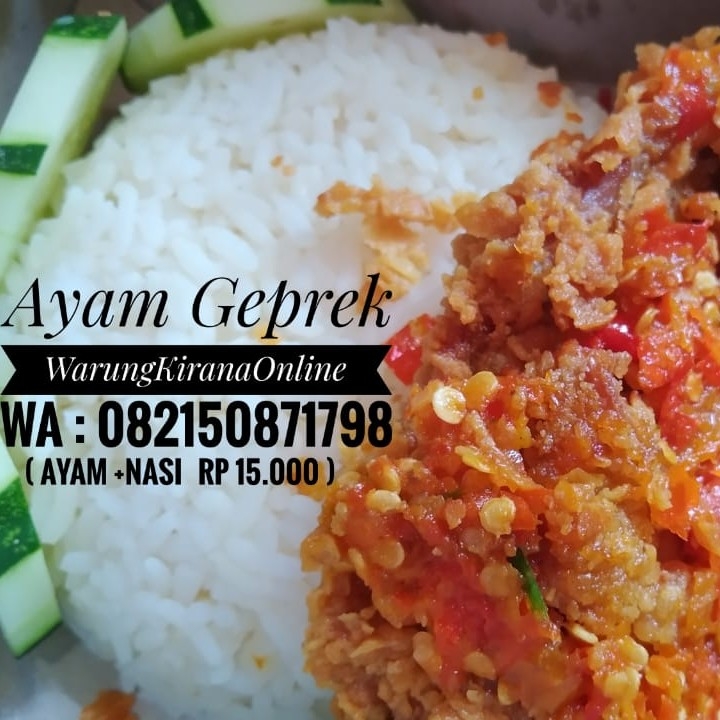 Ayam Geprek Paket 1