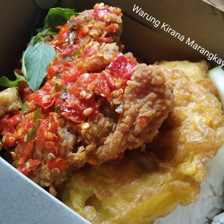 Ayam Geprek Paket 2