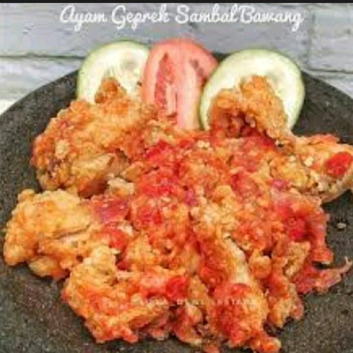 Ayam Geprek Sambal Bawang