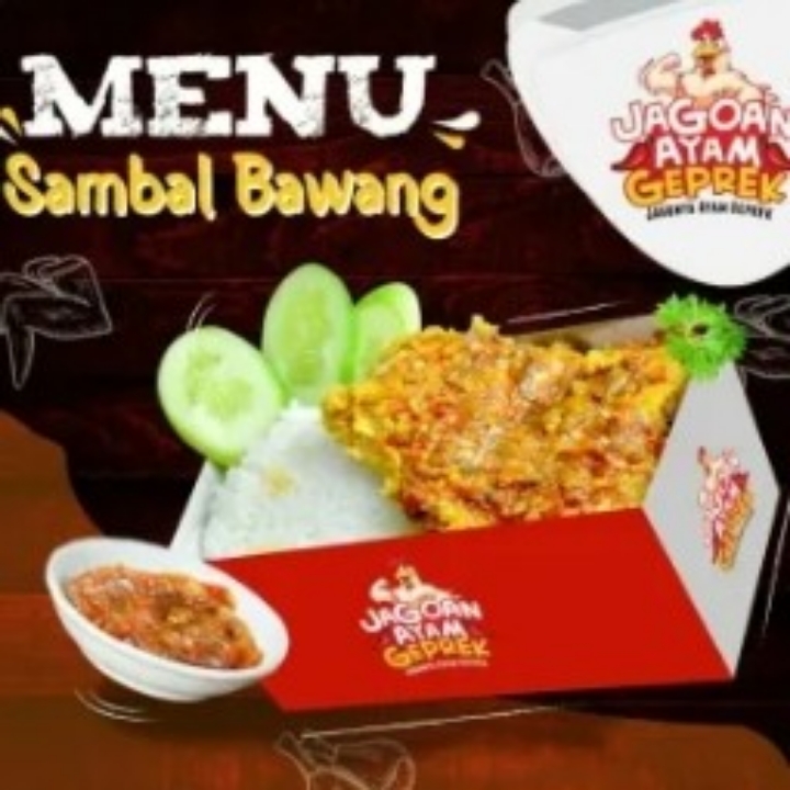 Nasi Ayam Geprek Sambal Bawang