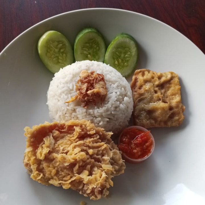 Paket Nasi Ayam Geprek Jontor Merah Ijo