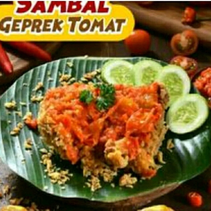 Ayam Geprek Sambal Tomat