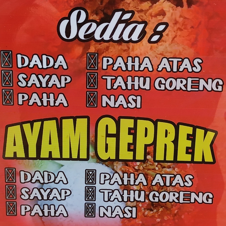 Ayam Geprek Sayap