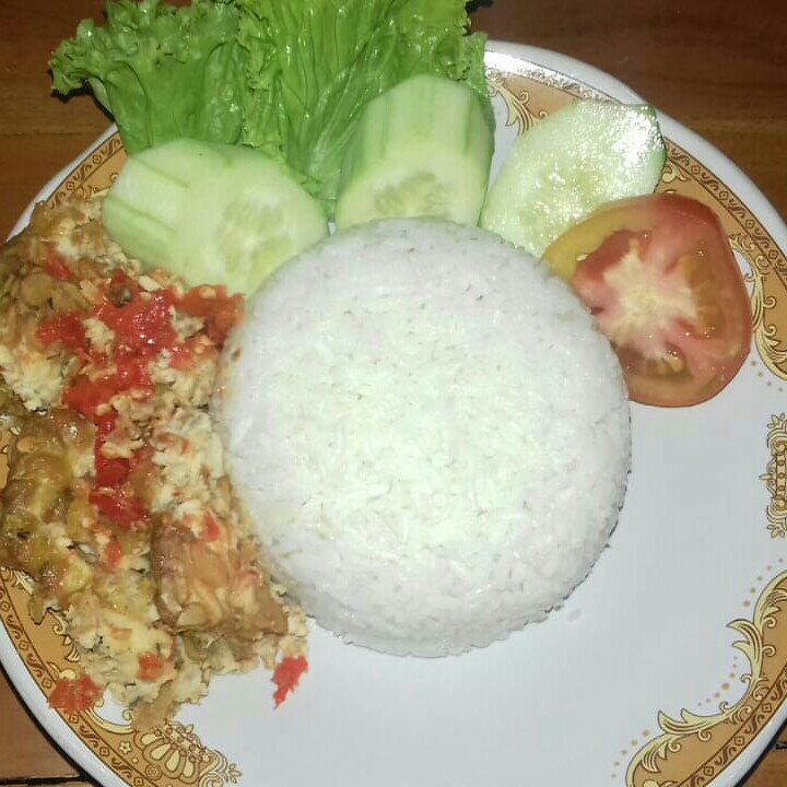 Ayam Geprek Tanpa Nasi