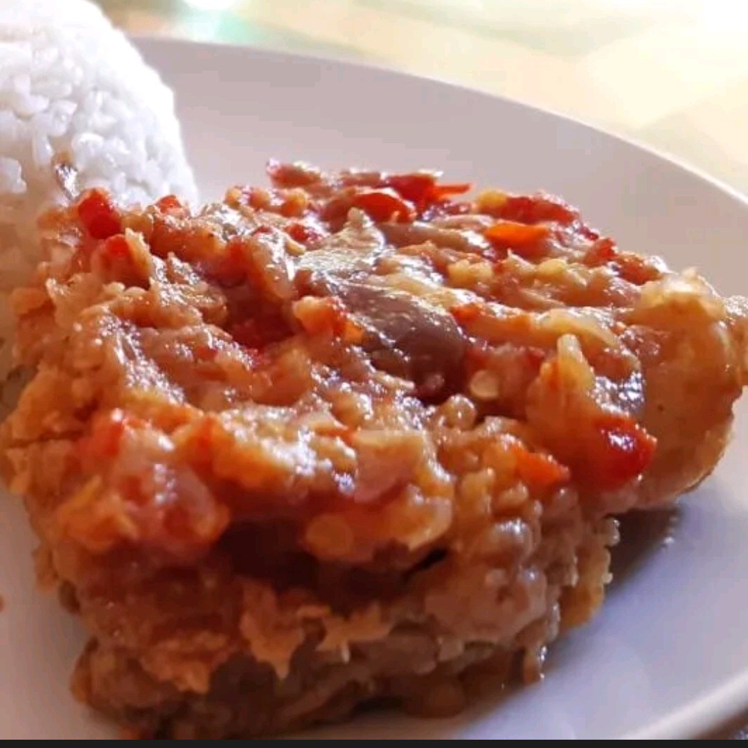 Ayam Geprek Tanpa Nasi