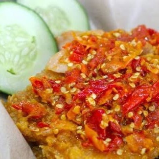 Ayam Geprek Tanpa Nasi