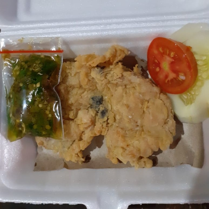 Ayam Geprek Tanpa Nasi