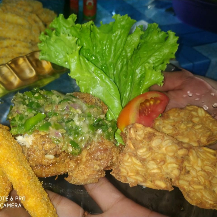 Ayam Geprek Tanpa Nasi