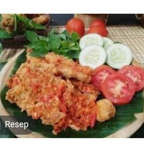 Ayam Geprek Tanpa Nasi