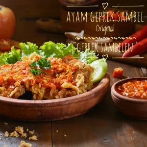 Ayam Geprek sambel Original