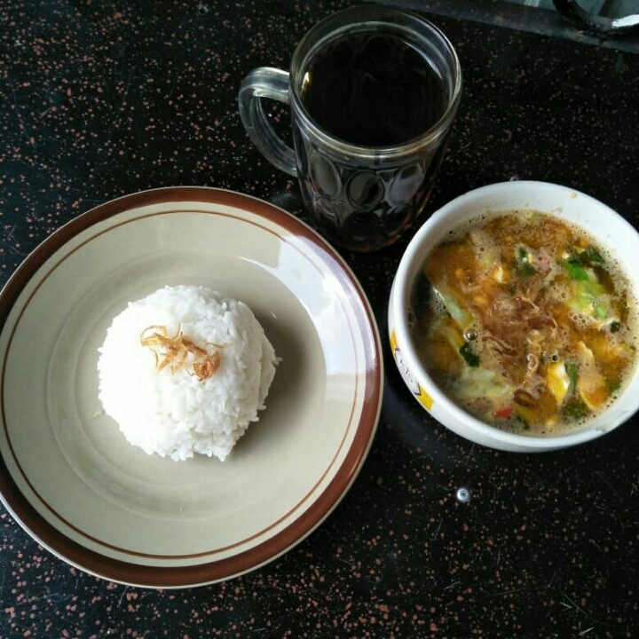 Ayam Gongso Kuah Dan Nasi