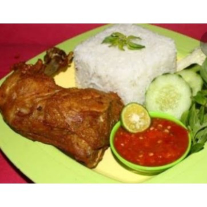 Ayam Goreng Lalapan Paha