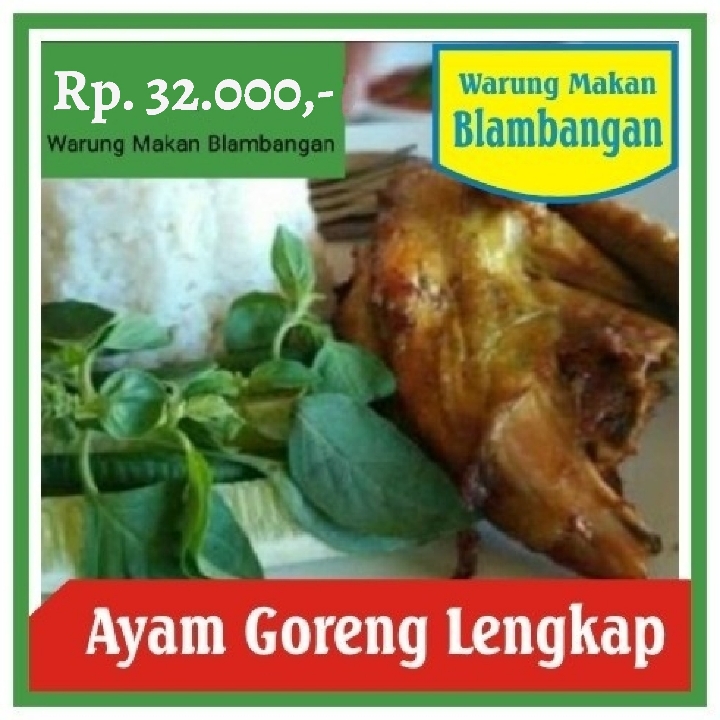 Ayam Goreng Lengkap