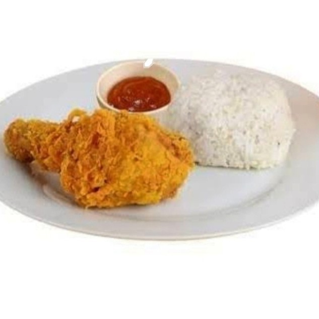 Ayam Goreng Plus Nasi