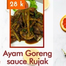 Ayam Goreng Sauce Rujak