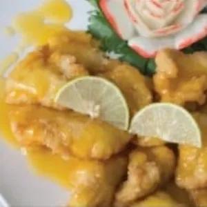 Ayam Goreng Saus Lemon