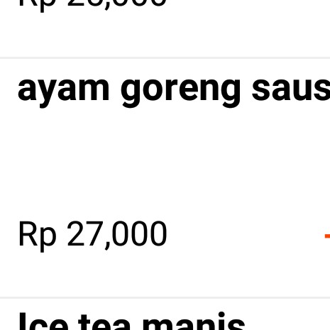 Ayam Goreng Saus Padang