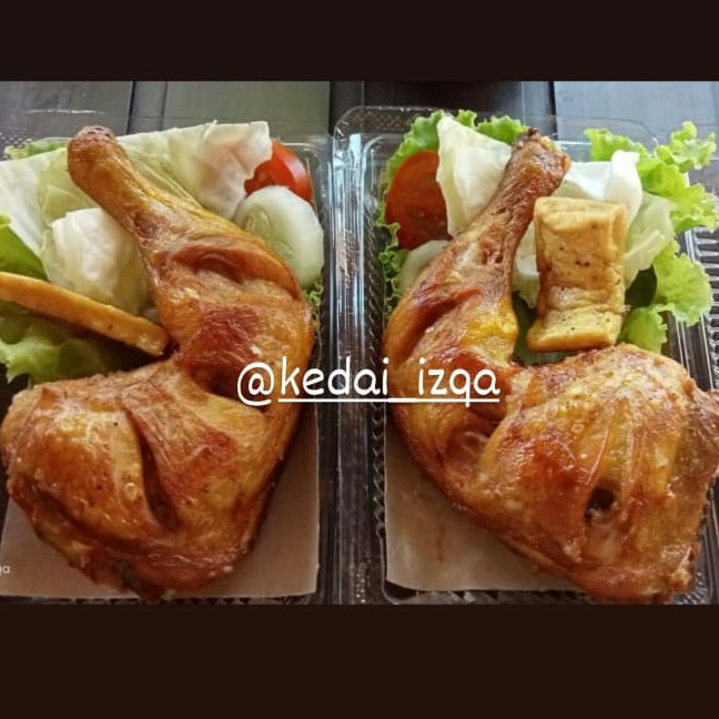 Ayam Goreng dan Lalapan