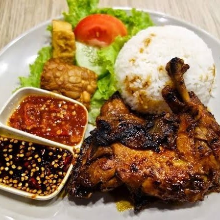 Ayam Kalasan Panggang Nasi Biasa