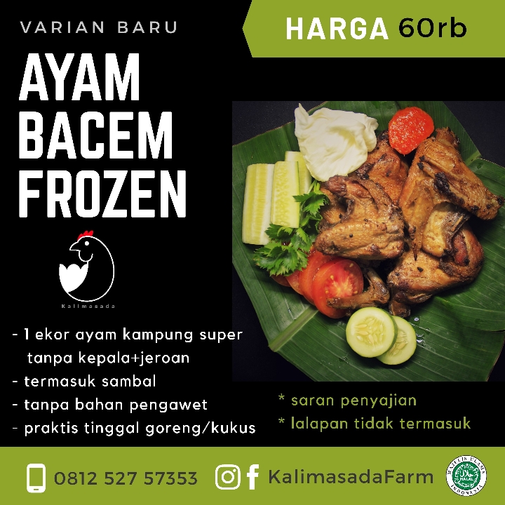 Ayam Kampung Bacem Frozen 2