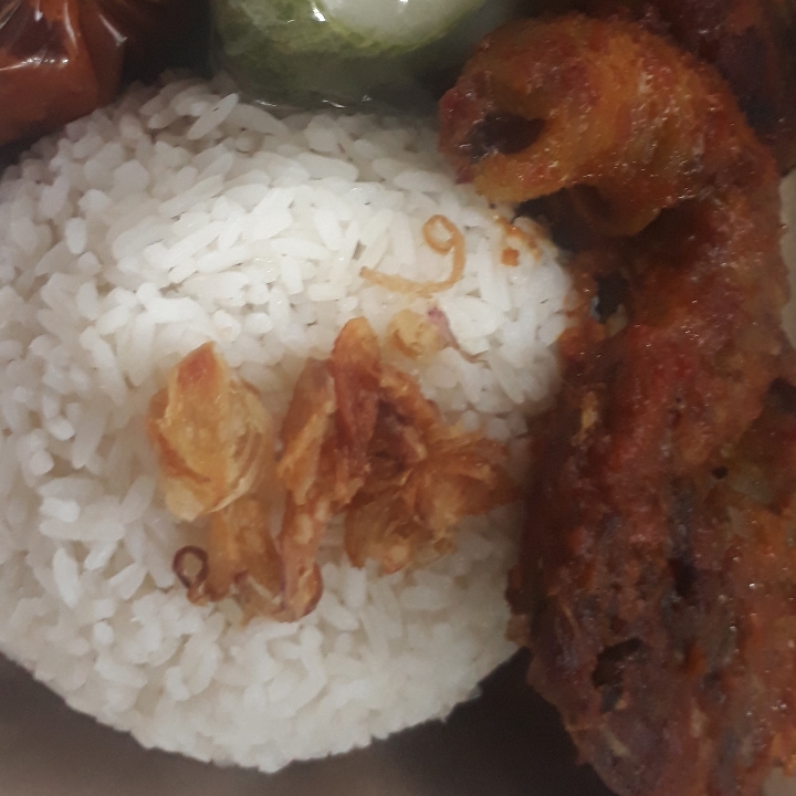 Ayam Kampung Bakar Madu Dan Nasi