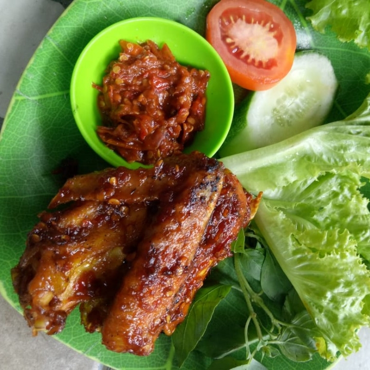 Ayam Kampung Bakar Pedas 