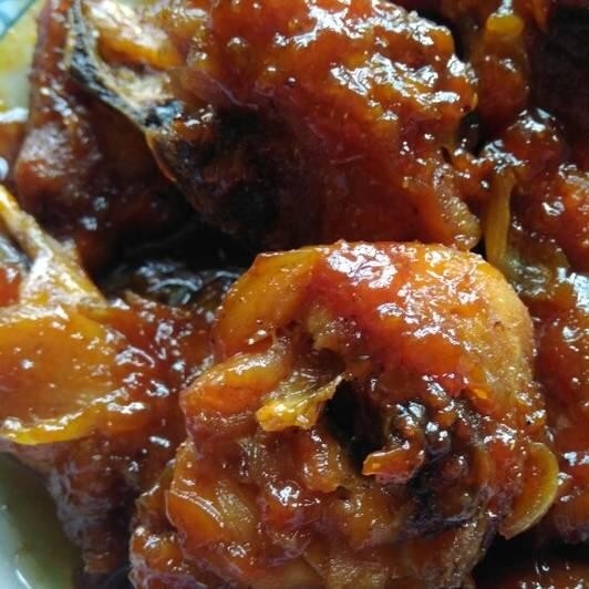 Ayam Kampung Masak Bistik