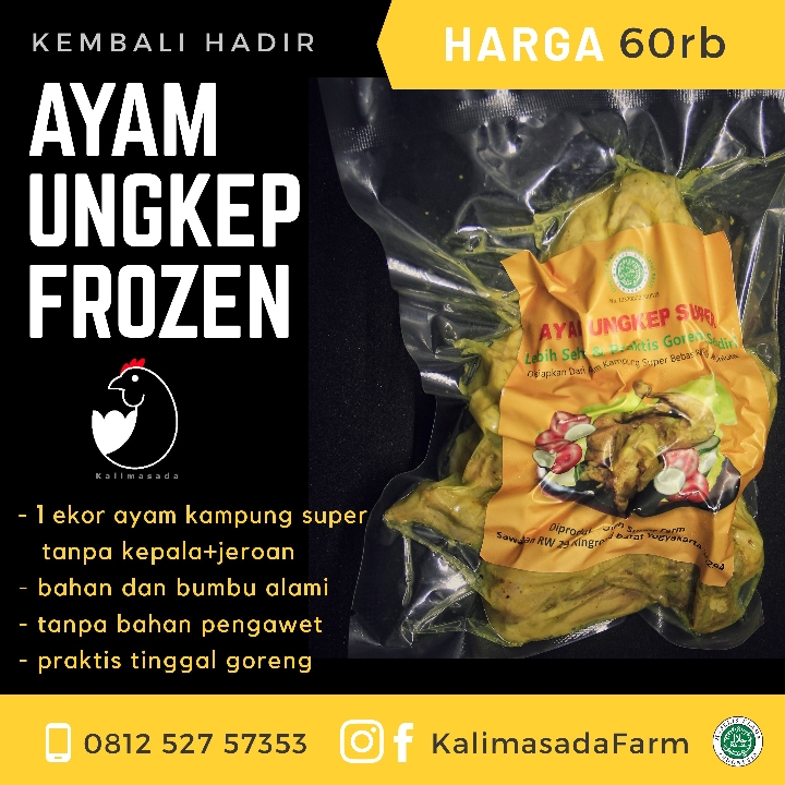 Ayam Kampung Ungkep Frozen