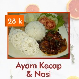 Ayam Kecap Dan Nasi