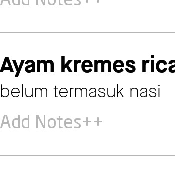 Ayam Kremes Rica Rica