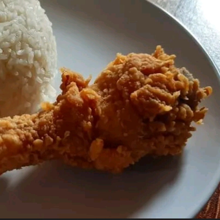 Ayam Krispi Tanpa Nasi