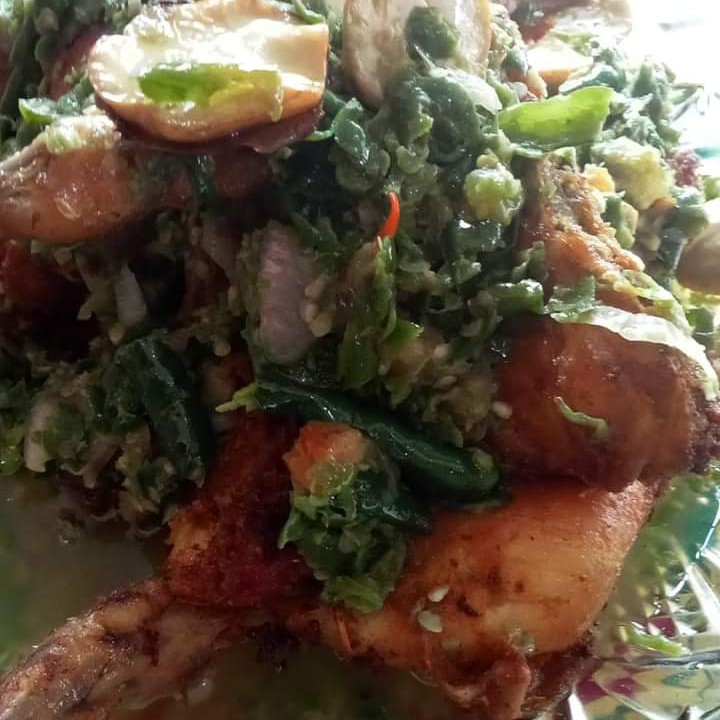 Nasi Ayam Lado Ijau