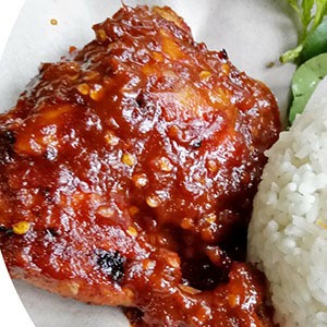 Ayam Mercon Plus Nasi