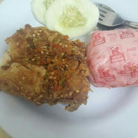 Ayam Original Geprek dan Nasi