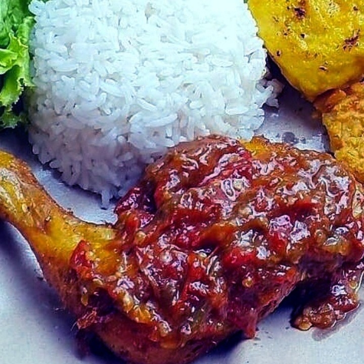 Ayam PENYET SUDAS Sambal Terasi